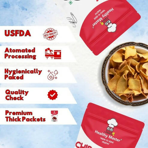 Healthy Master Light & Crispy Jowar Chips | Millet Snacks - Swadesiicart