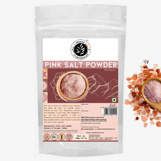 Organic Ayurvedistan Pink Salt Powder - Organic Ayurvedistan