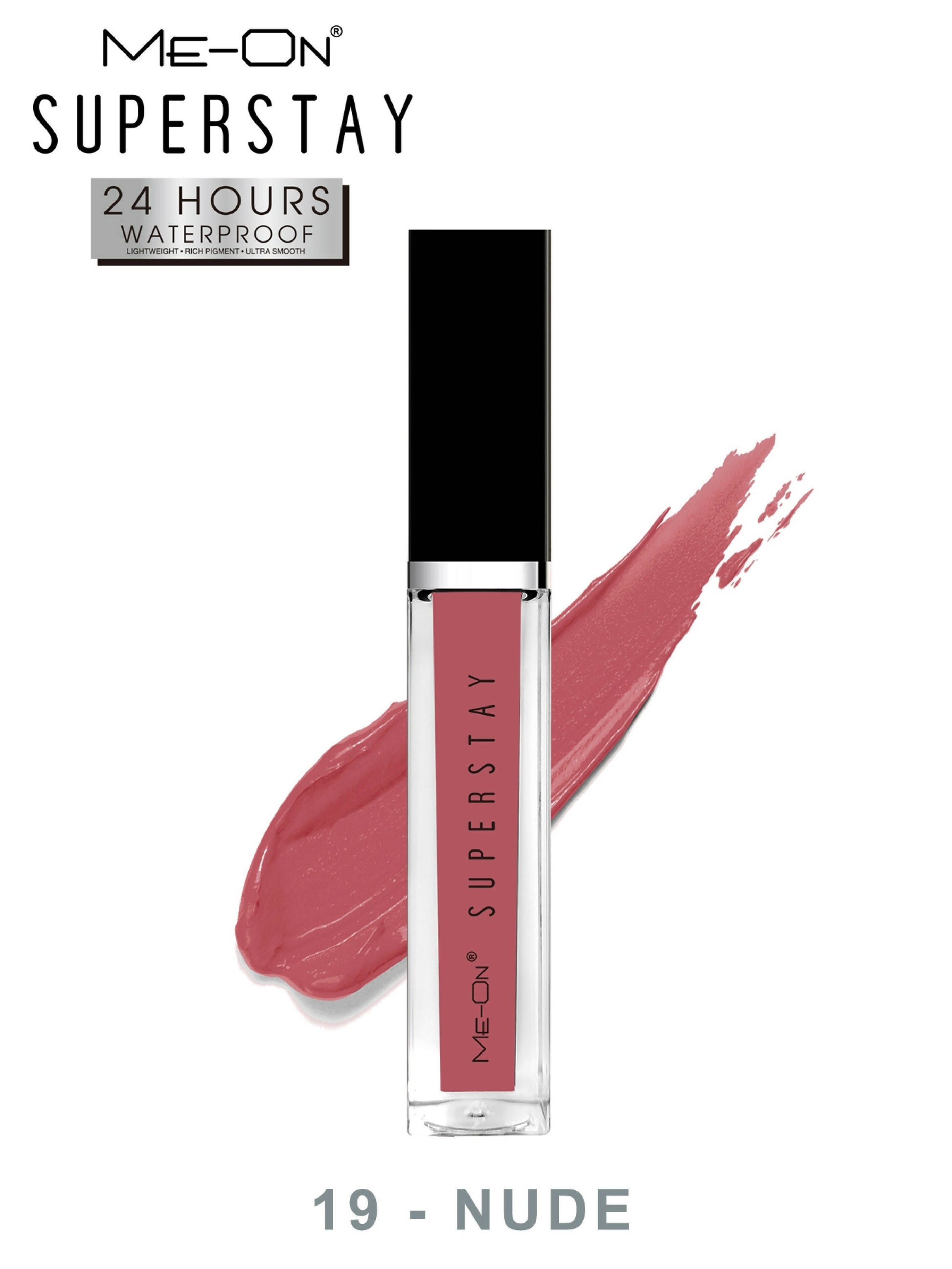 Me-On Professional 24Hrs Superstay Matte Lip Color Shade 19 - Swadesiicart