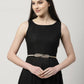 NVR Women Circular Gold-Polished Stretchable Metal Belt | Swadesiicart