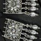 Mominos Fashion Johar Kamal Women Silver-Plated Brass Finish Mirror Work Choker | Swadesiicart