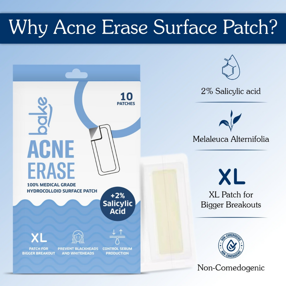 Bake Acne Erase XL Pimple Patches | Swadesiicart