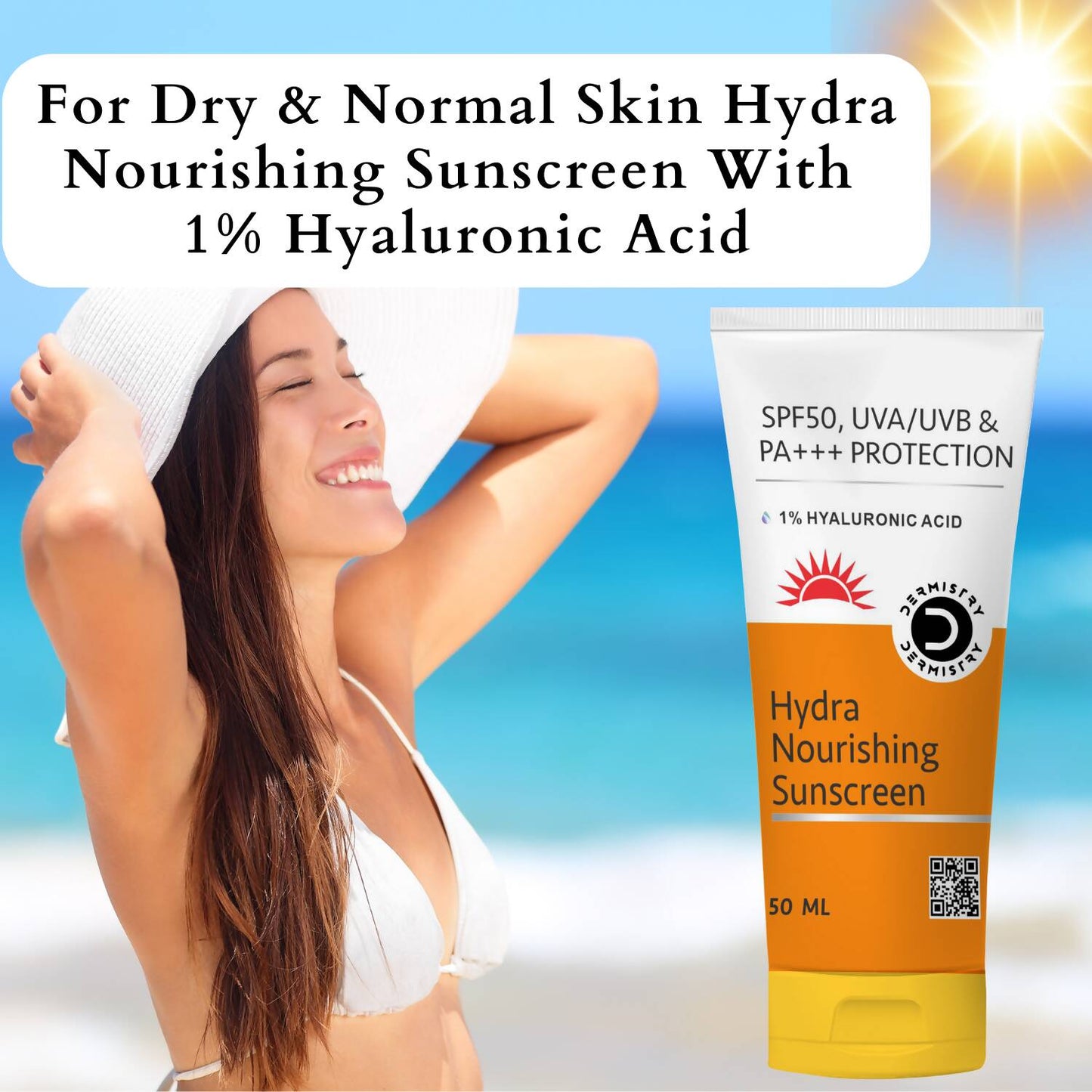 Dermistry Ultra Lite Matte Sunscreen & Hydra Nourishing Sunscreen - Swadesiicart