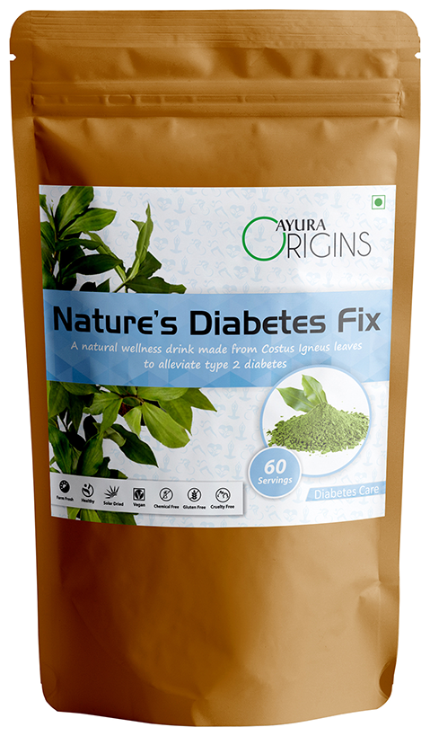 Ayura Origins Nature's Diabetes Fix Powder - Swadesiicart