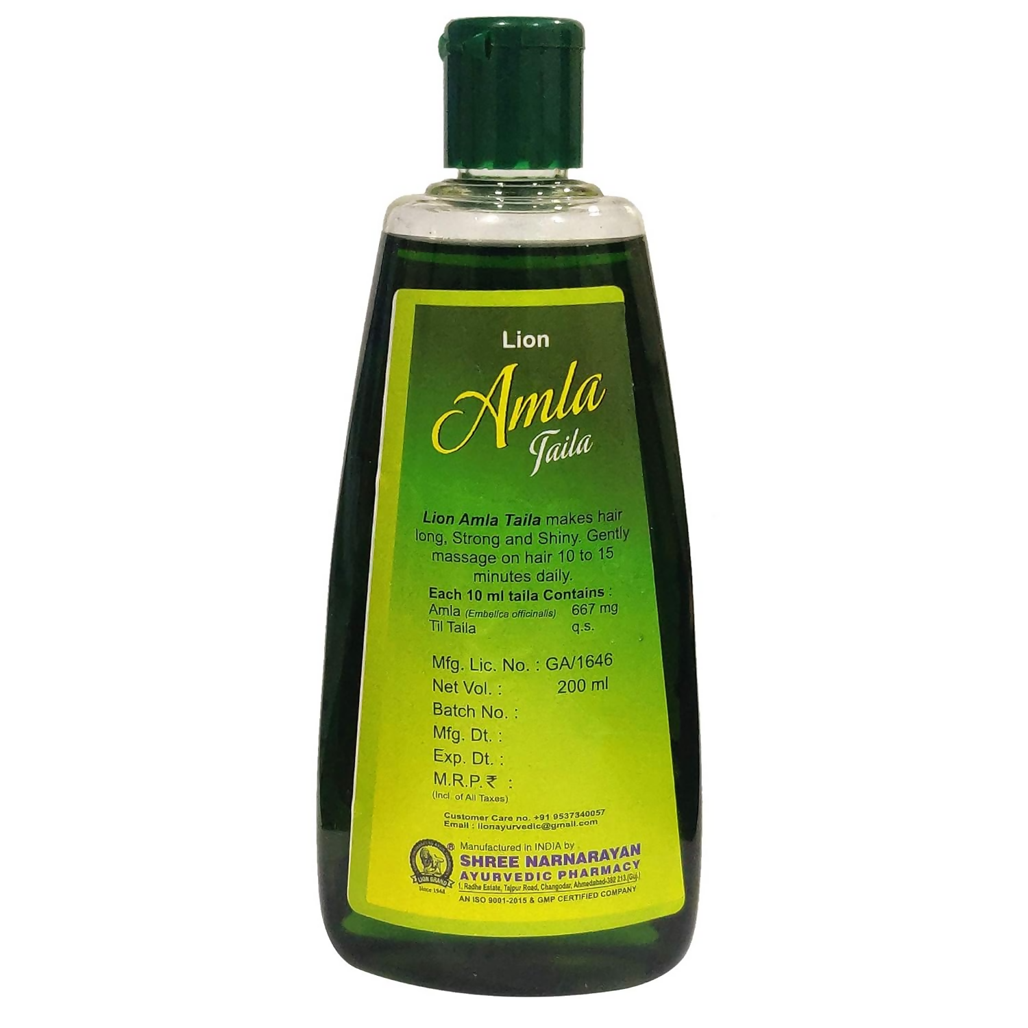 Lion Ayurveda Amla Taila | Swadesiicart