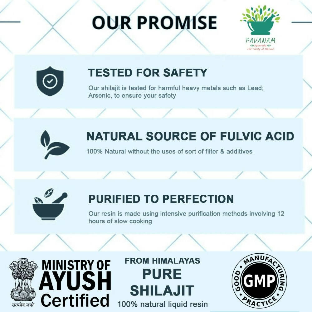 Pavanam Ayurveda Pure Himalayan Sj Resin Form | Swadesiicart