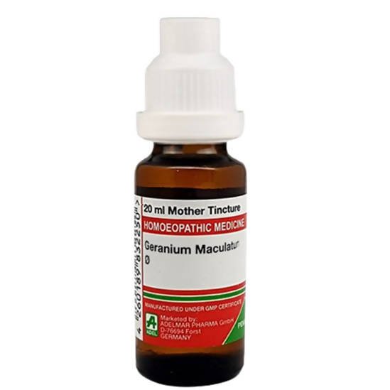 Adel Homeopathy Geranium Maculatum Mother Tincture Q | Swadesiicart