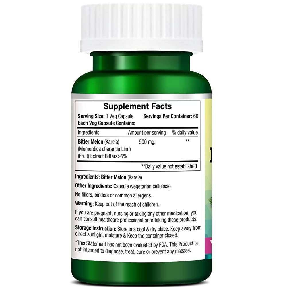 Morpheme Remedies Bitter Melon Capsule | Swadesiicart