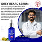 Ivory Natural Greys Beard Serum Restore Natural Black Color Of Grey White Beard | Swadesiicart