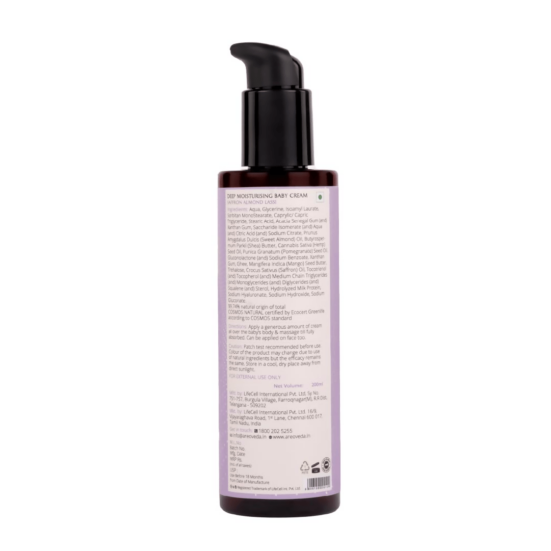 AreoVeda Deep Moisturising Baby Cream | Swadesiicart