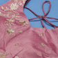 House of Panchhi Rose Gold Net Sequinse Work Lehenga & Blouse, Dupatta | Swadesiicart