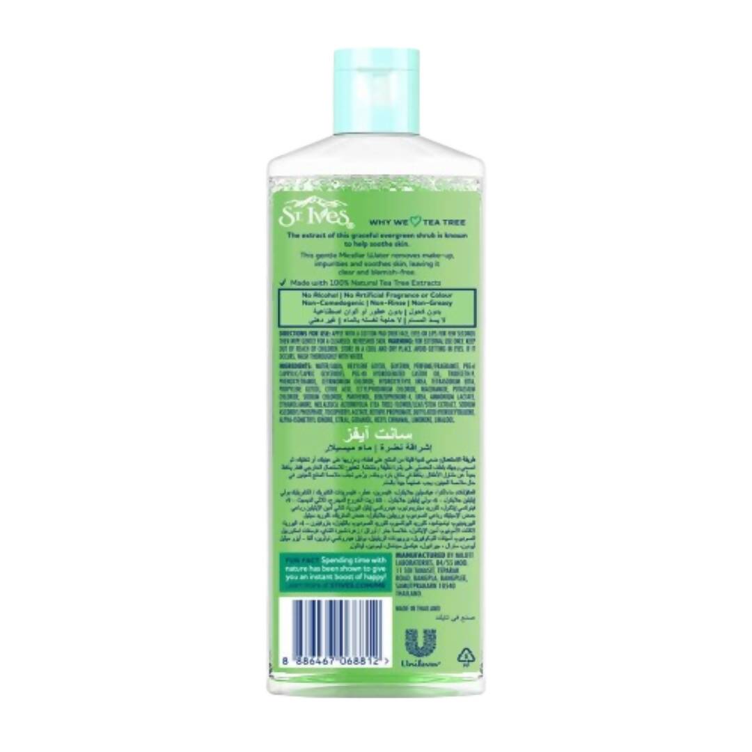 St. Ives Clear Glow Tea Tree Micellar Water - Swadesiicart
