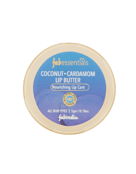 Fabessentials Coconut Cardamon Lip Butter - FabIndia Limited