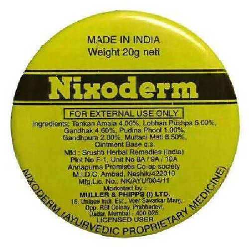 Nixoderm Ayurvedic Cream | Swadesiicart