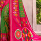 Shree Shyam Fashion Mehandi Pochampally Silk Saree