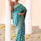 Joban Fashion Aqua Soft Pure Handloom Banarasi Silk Saree | Swadesiicart