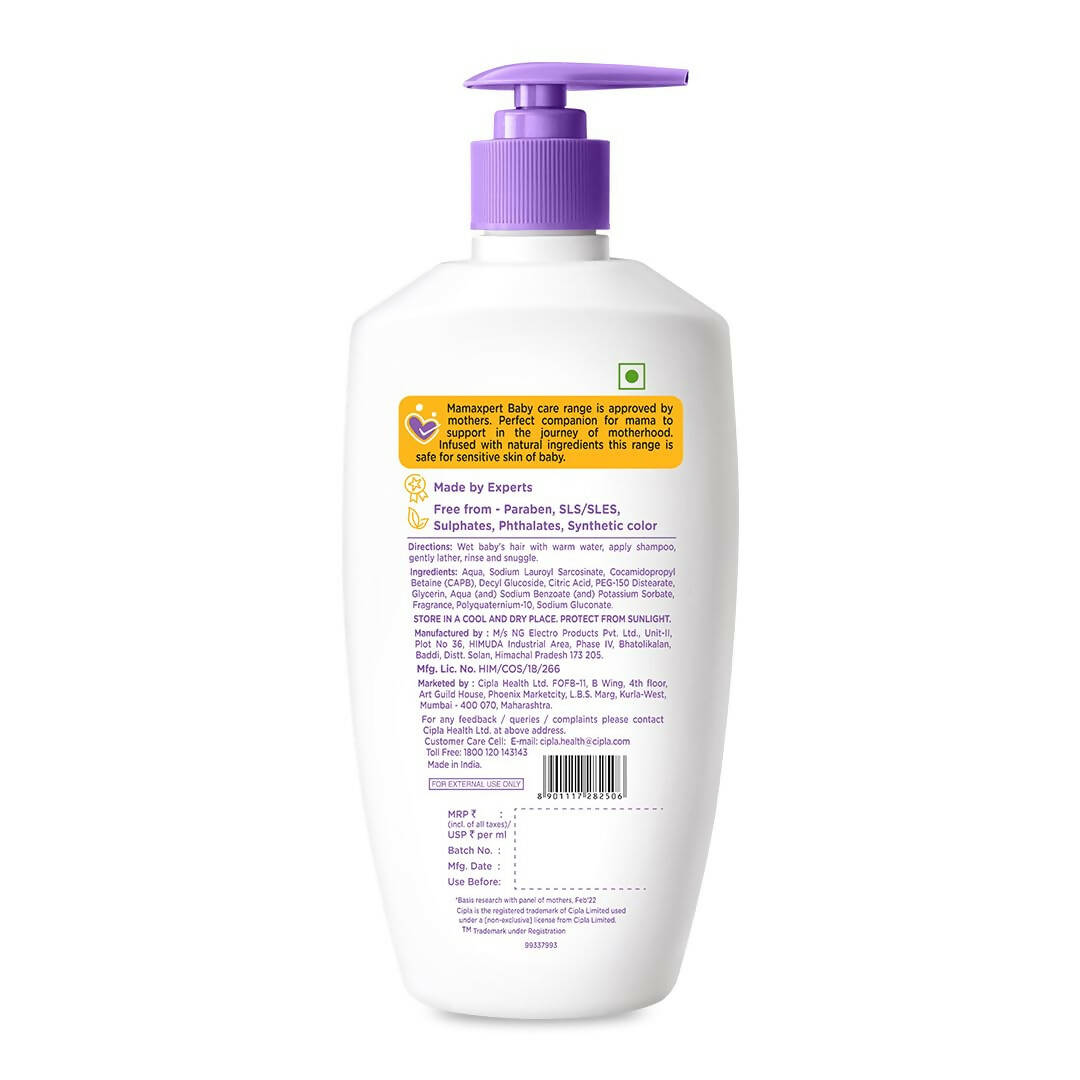 Cipla Health Mamaxpert Baby Shampoo for 0-5 Years - Swadesiicart