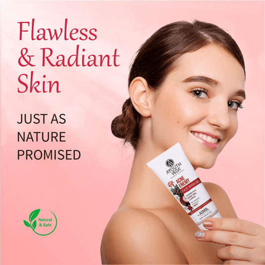 Ayouthveda Acne Enemy Face Wash Gel - Swadesiicart