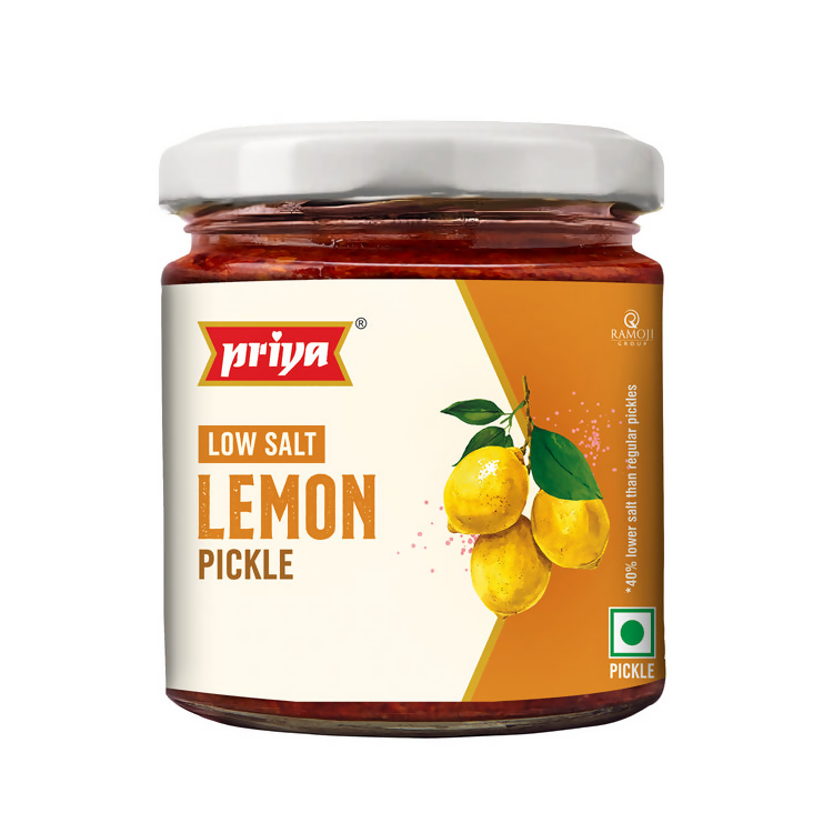 Priya Low Salt Lemon Pickle | Swadesiicart