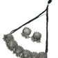 Mominos Fashion Johar Kamal Silver-Plated Brass Finish Lotus Design Choker For Women | Swadesiicart