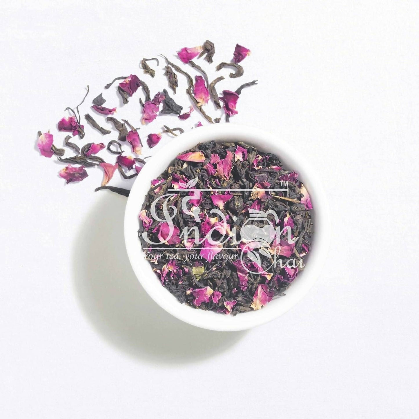 The Indian Chai - Rose Green Tea | Swadesiicart