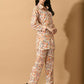 Myshka Women's Multi Printed Shirt With Trousers - Swadesiicart
