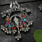 Mominos Fashion Johar Kamal Traditional Multi Kundan Ganesha Earrings - Swadesiicart