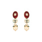 Nuyug 22K Gold Plated Radiant Sage Stone Kundan Necklace | Swadesiicart