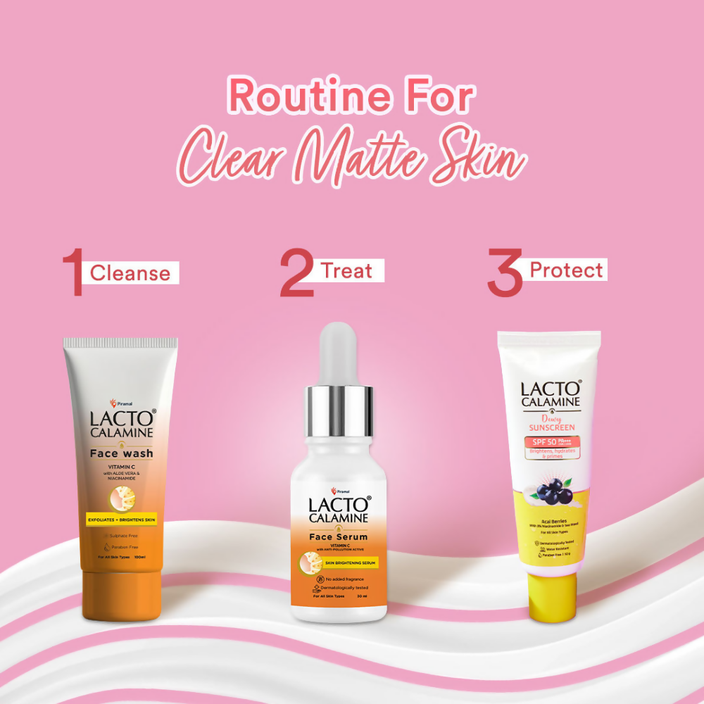 Lacto Calamine Dewy Sunscreen+Primer SPF 50 PFA +++ UVA & UVB Protection - Swadesiicart