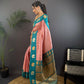 Joban Fashion Teal Butti Banarasi Silk Sarees | Swadesiicart