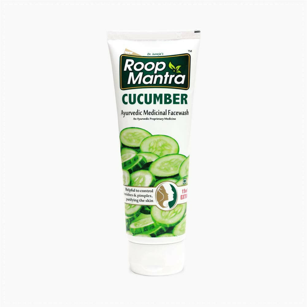 Roop Mantra Ayurvedic Cucumber Face Wash - Divisa Herbals