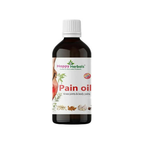 Happy Herbals Knee Joints & Body Pain Oil | Swadesiicart