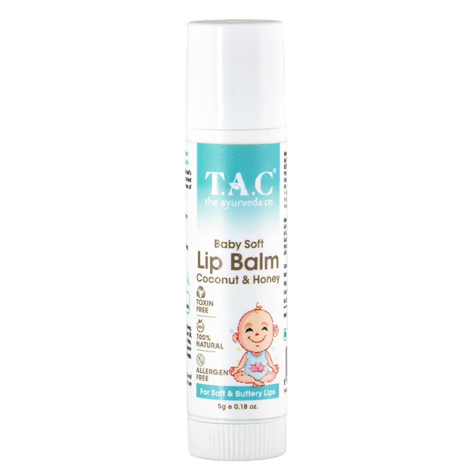 TAC - The Ayurveda Co. Baby Coconut & Honey Lip Balm - KE Healthcare Pvt. Ltd.