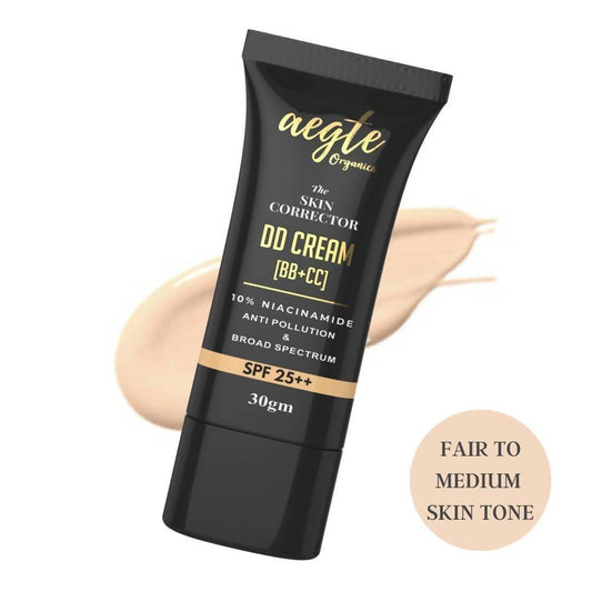 Aegte Organics The Skin Corrector DD Cream (BB+CC) - Swadesiicart