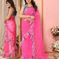 Partywear Designer Pink Net Fancy Saree - Dyuti | Swadesiicart