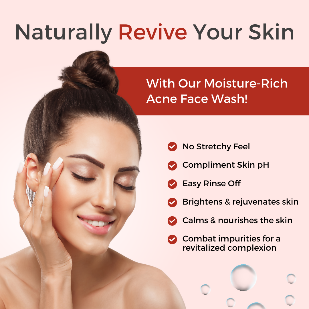 Prisa Organics Grape Wine Skin Brightening Face Wash - Swadesiicart