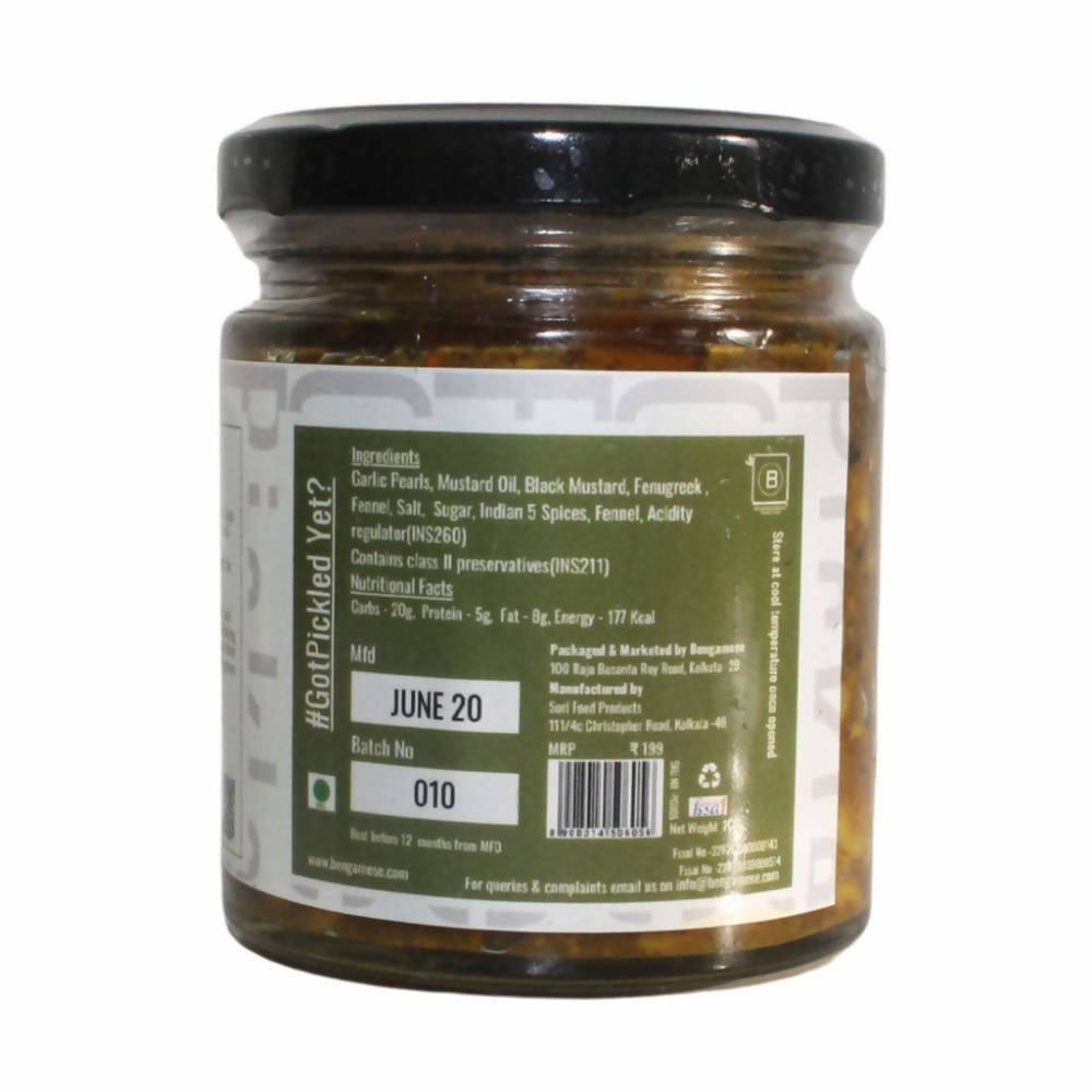 Bengamese Garlic Pickle - Swadesiicart
