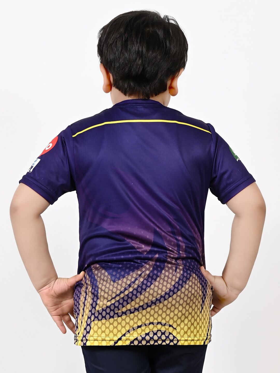 Baesd Boys Sports Round Neck Printed Cricket Jersey IPL, T20 T-shirt | Swadesiicart