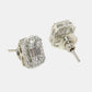 Silver Diamond Studs- Ruby Raang | Swadesiicart