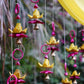 Shuddh Natural Hand Made Palm Leaf Lotus Hanging | Swadesiicart