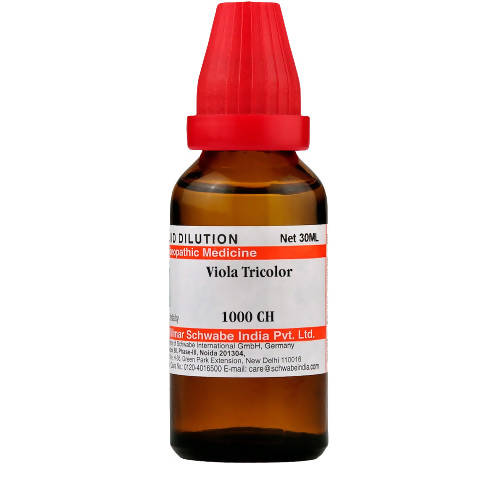 Dr. Willmar Schwabe India Viola Tricolor Dilution | Swadesiicart