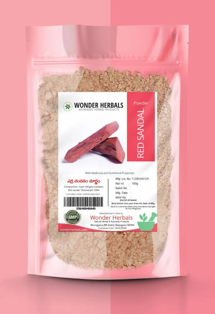 Wonder Herbals Pure Sandal Wood Powder | Swadesiicart