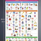 Jumbo Hindi and Marathi Alphabet and Number Charts for Kids