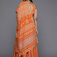 Ahalyaa Women's Traditional wear Lehenga Choli - Orange | Swadesiicart