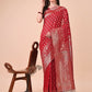 Shree Shyam Fashion Lichi Silk Red Saree