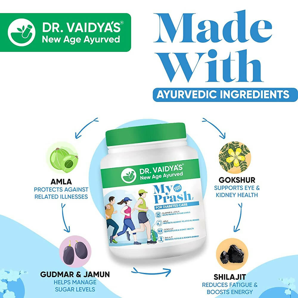 Dr. Vaidya's My Prash Chyawanprash For Diabetes Care | Swadesiicart