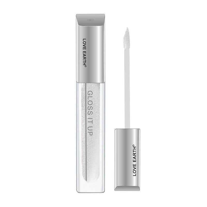 Love Earth Lip Gloss - Love Magnet (Silver Glitter) - Love Earth