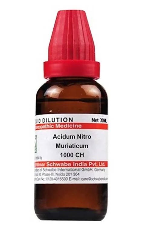 Dr. Willmar Schwabe India Acidum Nitro Muriaticum Dilution | Swadesiicart