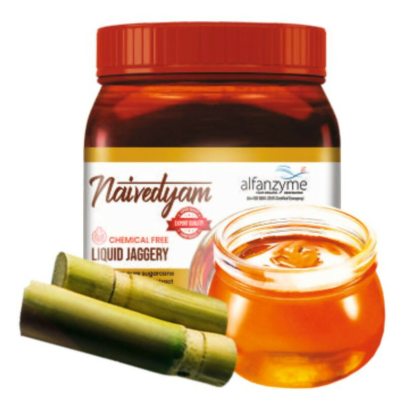 Naivedyam Chemical Free Liquid Jaggery - Jar - Swadesiicart