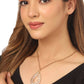 NVR Women Gold-Polished Oxidised Bohemian Necklace | Swadesiicart